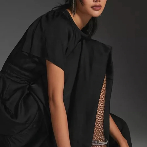 Anthropologie Black Somerset Maxi Dress XXS - Picture 2 of 6